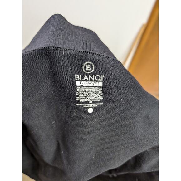 Blanqi Maternity Belly Support‎ Crop Leggings Over the Belly Black Large - Picture 7 of 8